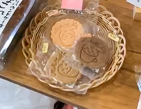 交流会で提供されるお菓子